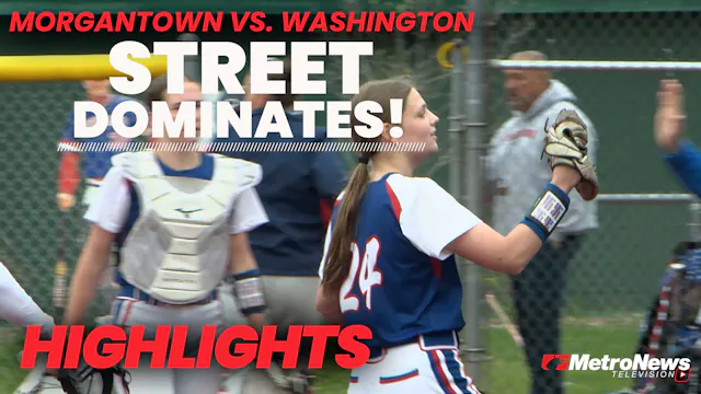 Street pitches and hits No. 3 Morgant...