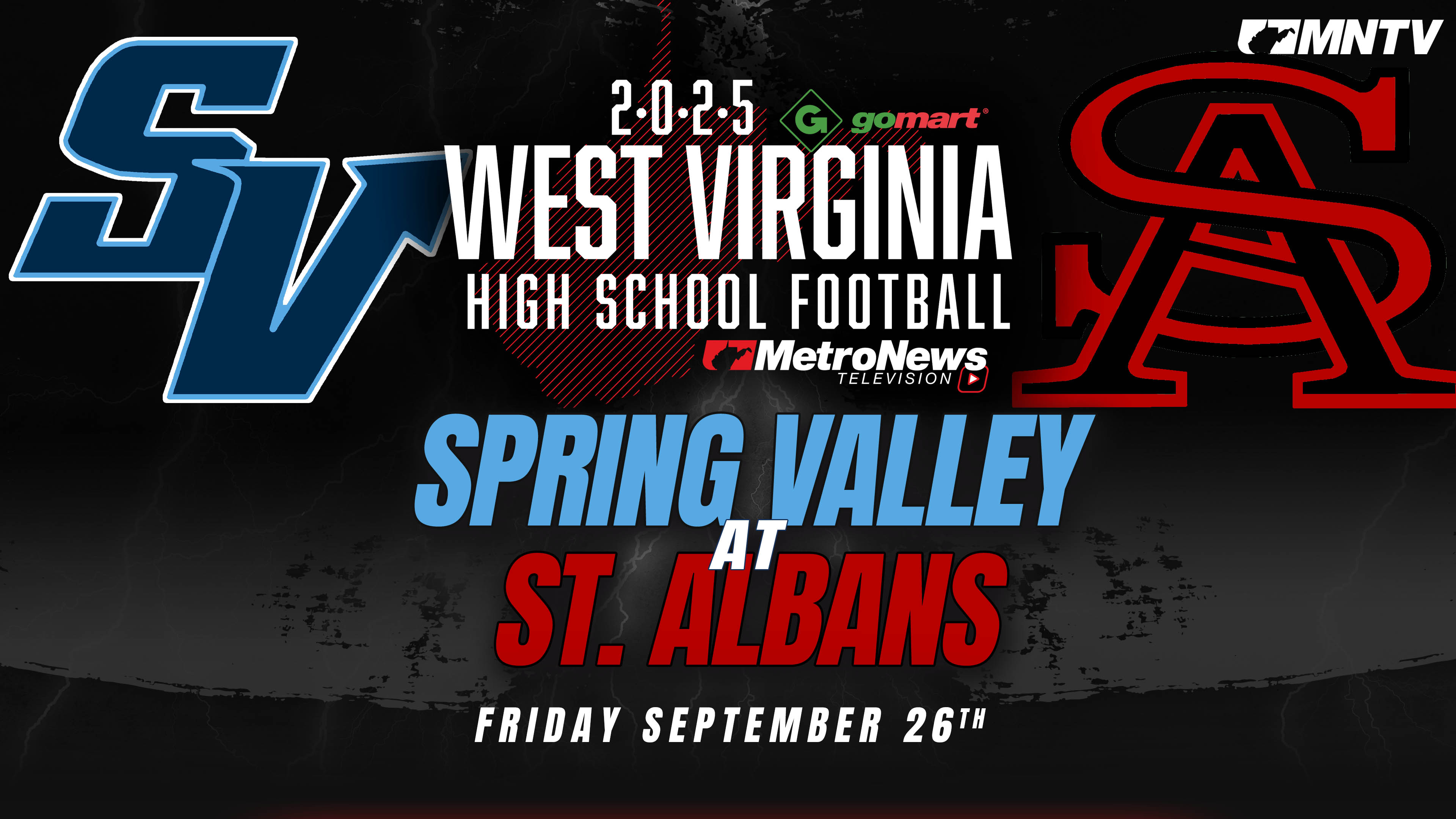 Spring Valley vs St. Albans (9/26/25)