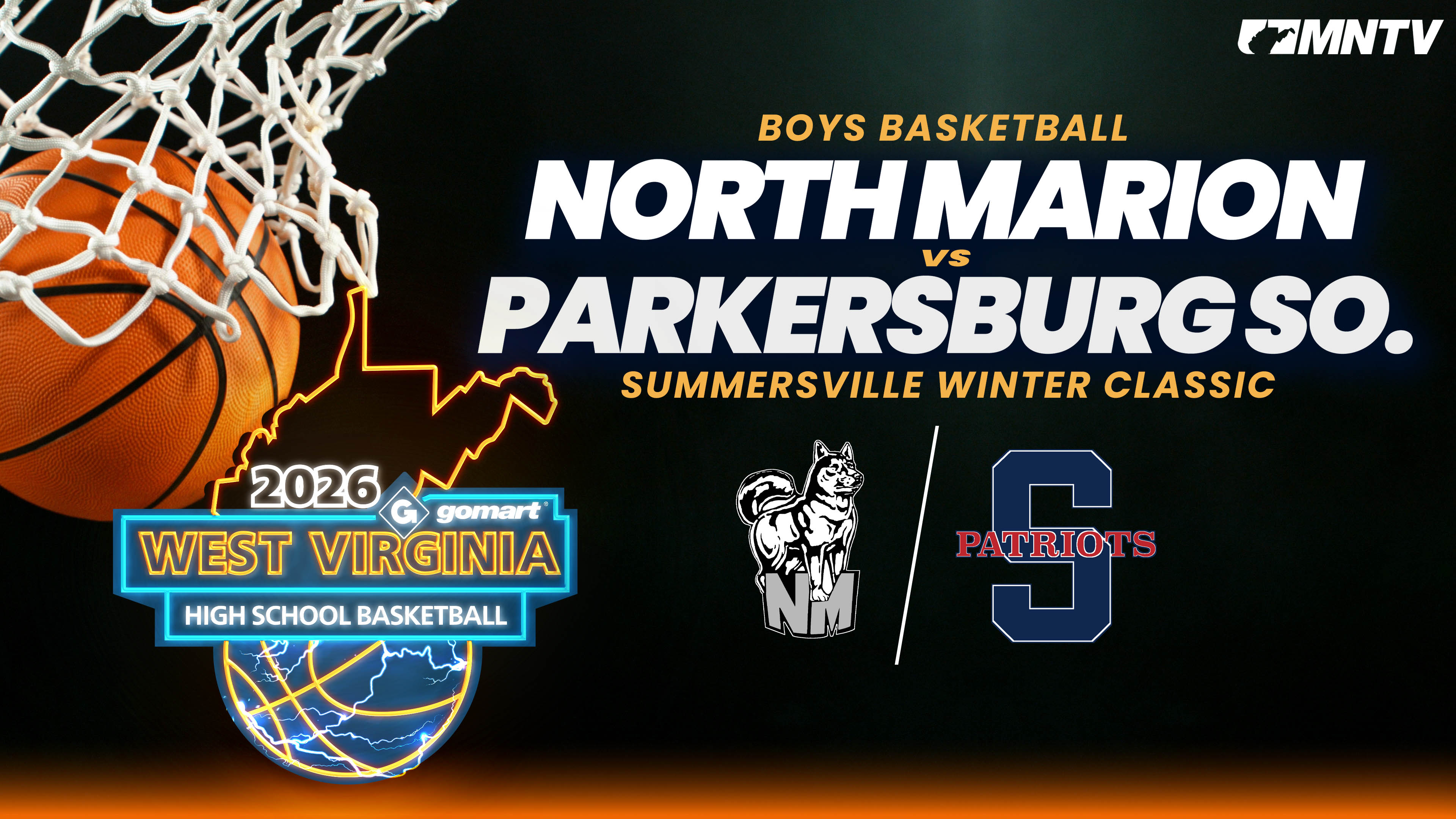North Marion vs. Park South (Boys, 12/30, 8:00)