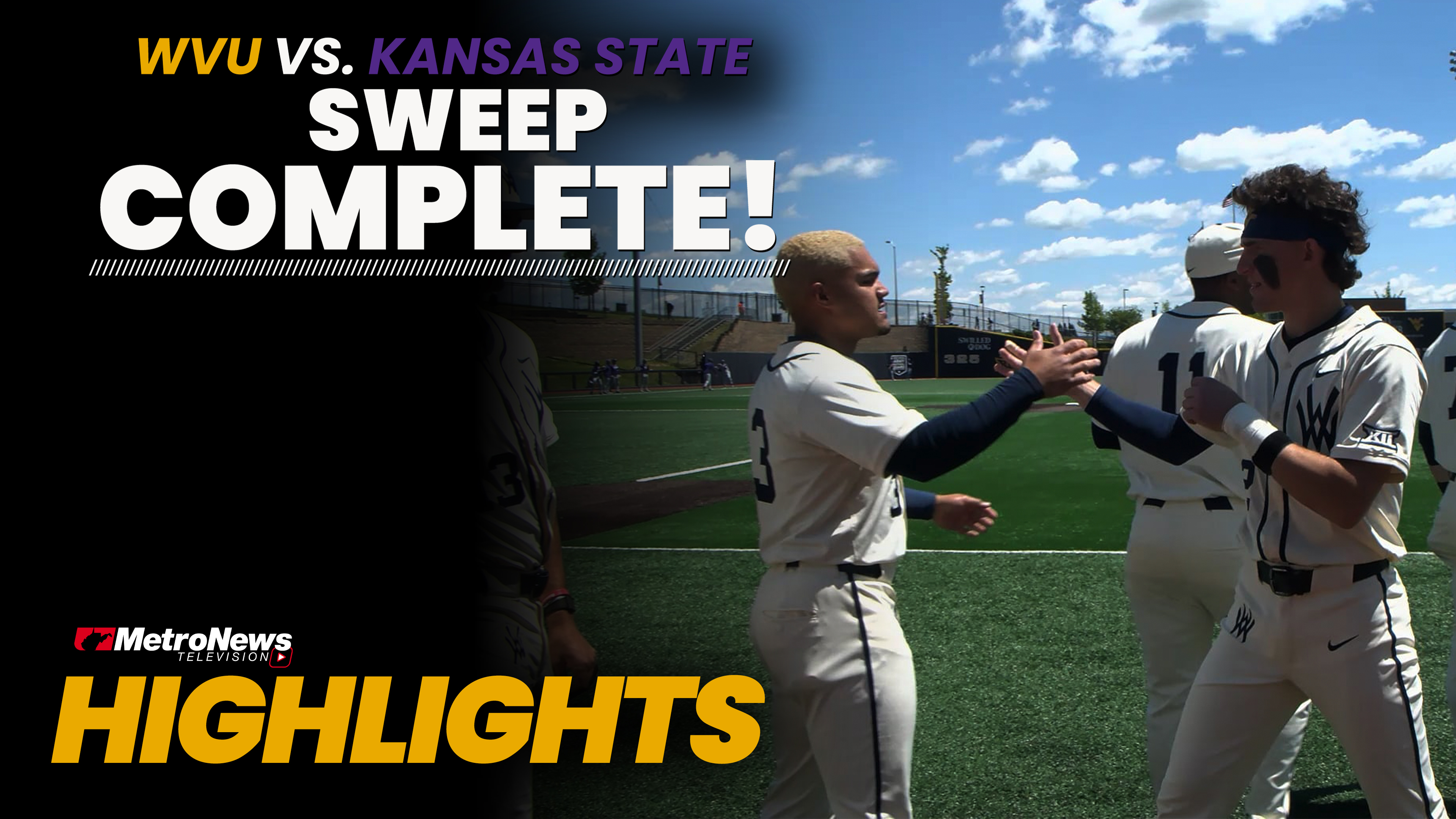 Mountaineers collect second Big 12 sweep of the season, defeating K-State 13-6