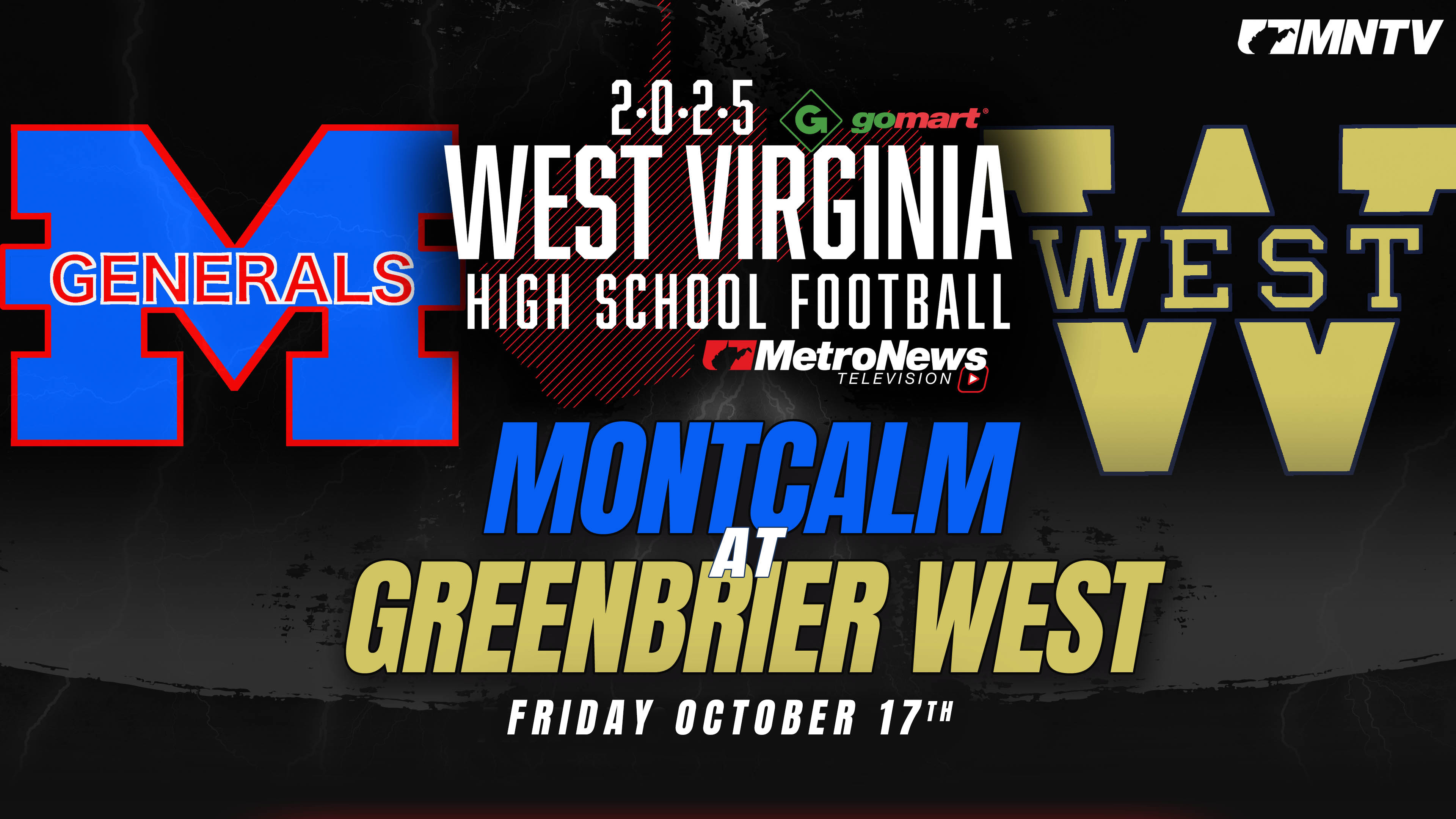 Montcalm vs. Greenbrier West (10/17/25)