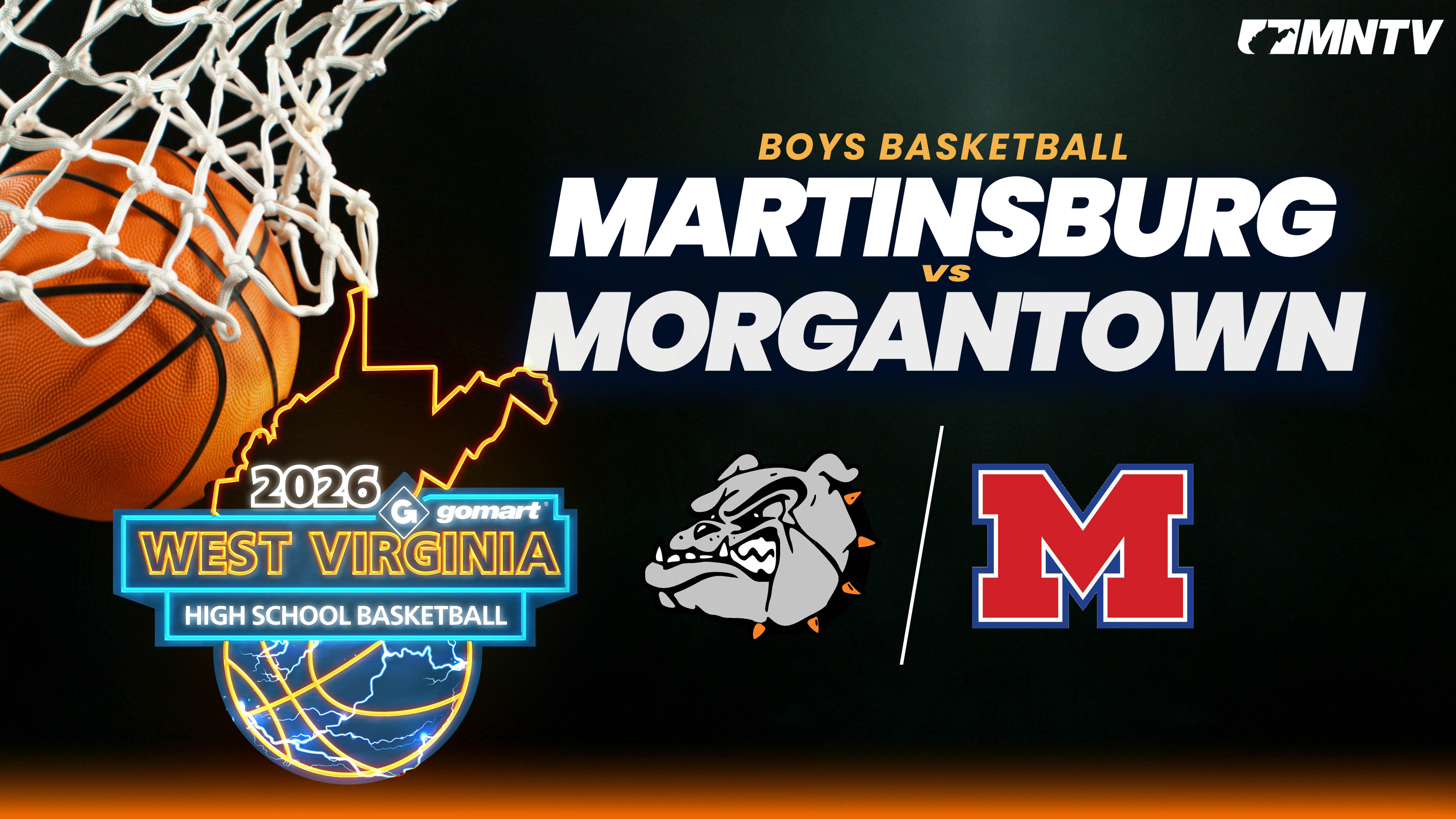 Martinsburg vs. Morgantown (Boys, 1/30, 7:15)