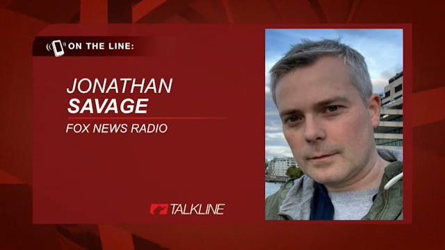 Fox News Radio's Jonathan Savage with...