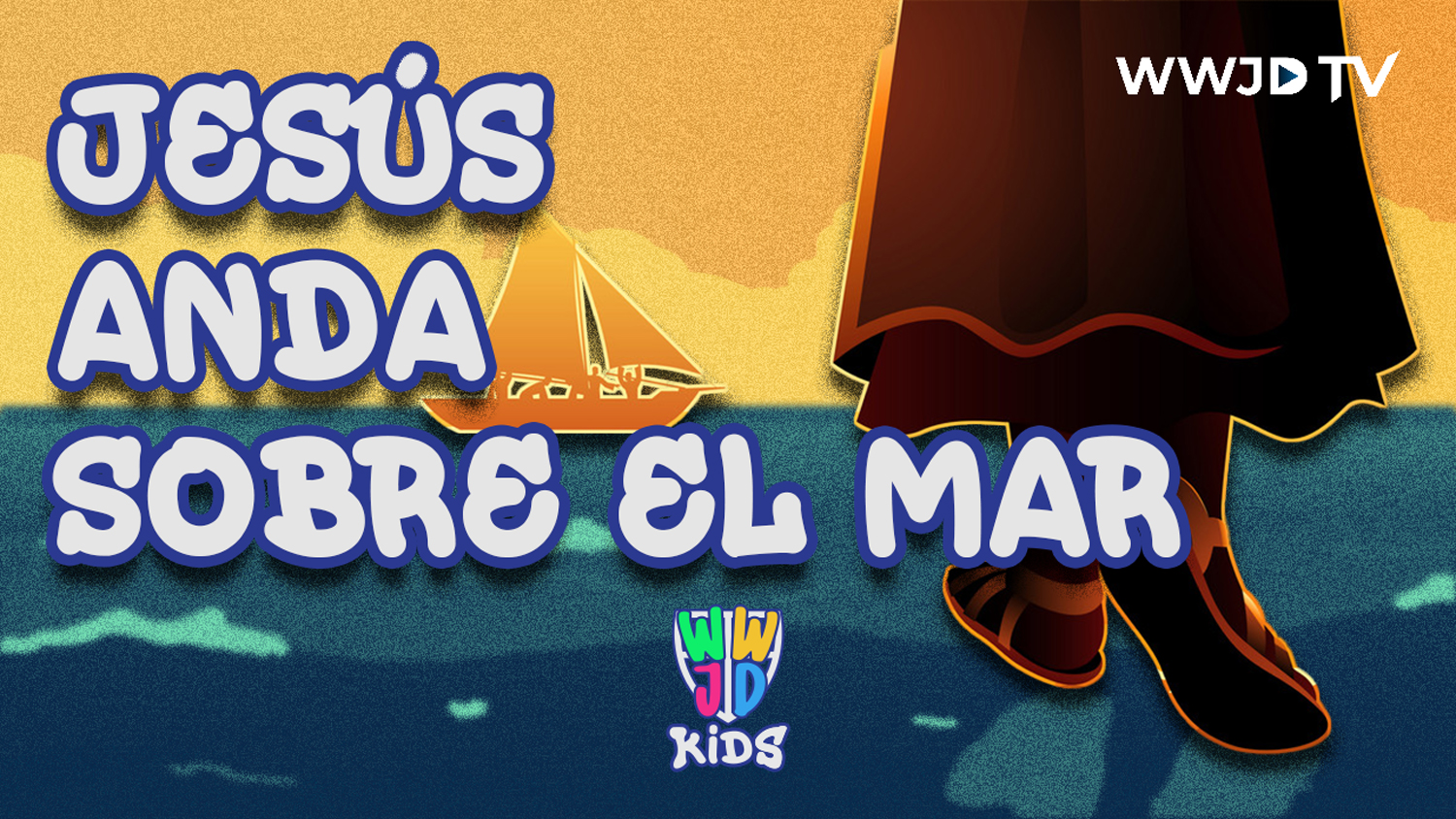 JESÚS ANDA SOBRE EL MAR | HISTORIAS BIBLICAS