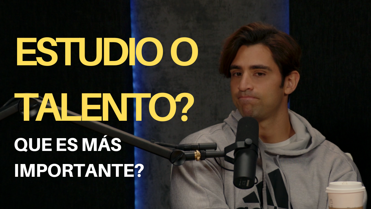 ESTUDIO O TALENTO? | CONVERSANDO | EPISODIO 87