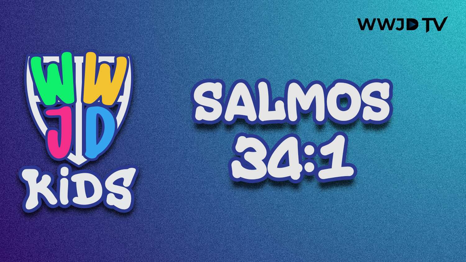 SALMOS 34:1 | VERSICULOS PARA APRENDER