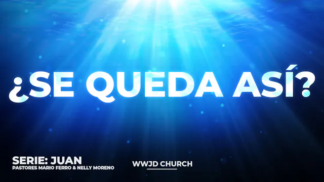¿SE QUEDA ASÍ? | SERIE: JUAN | 02-08-...