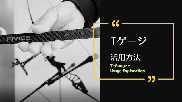 [ACCESSORIES] T-GAUGE - USAGE EXPLANA...