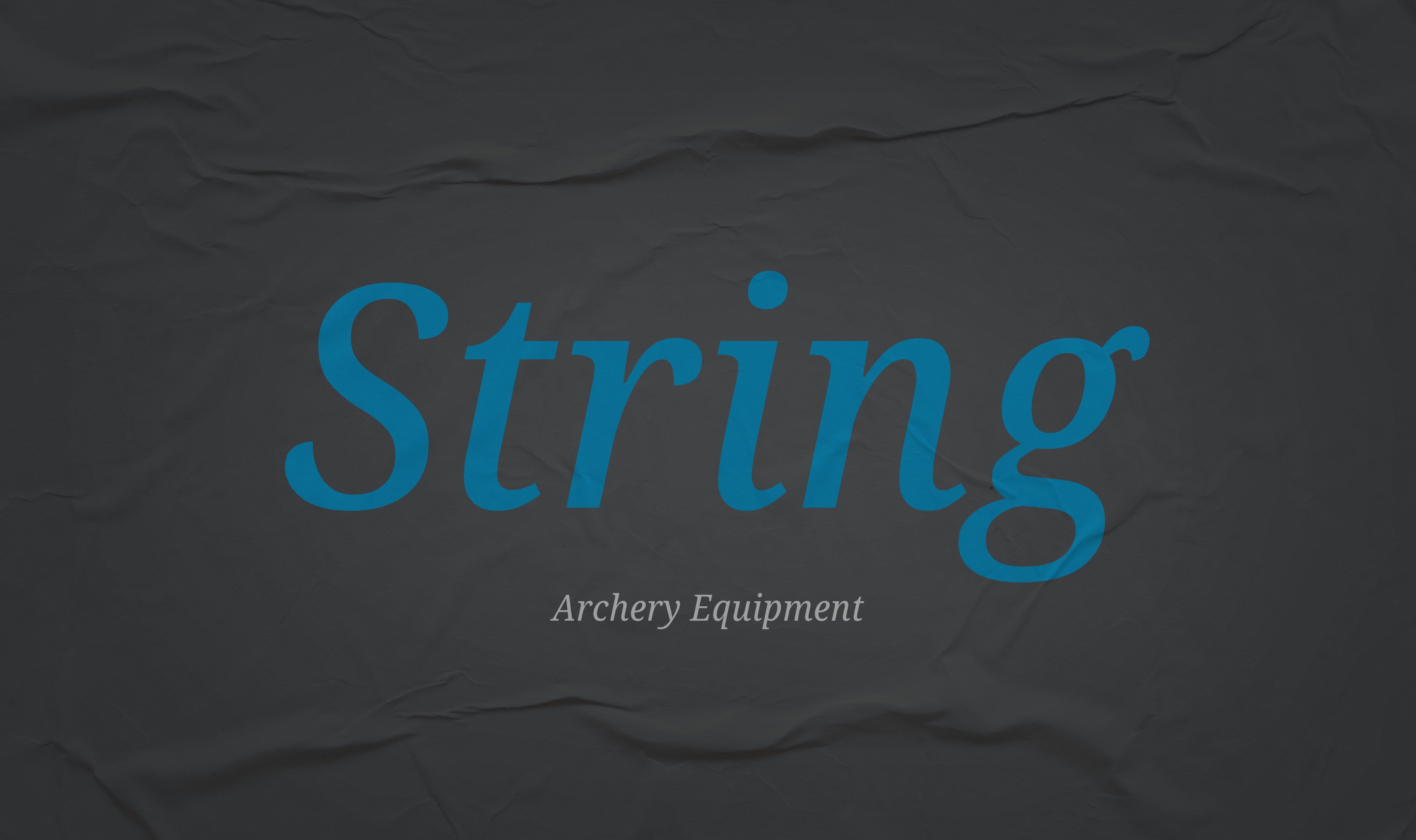 String
