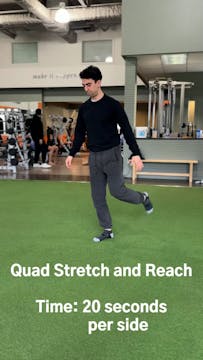 Quad Stretch and Reach