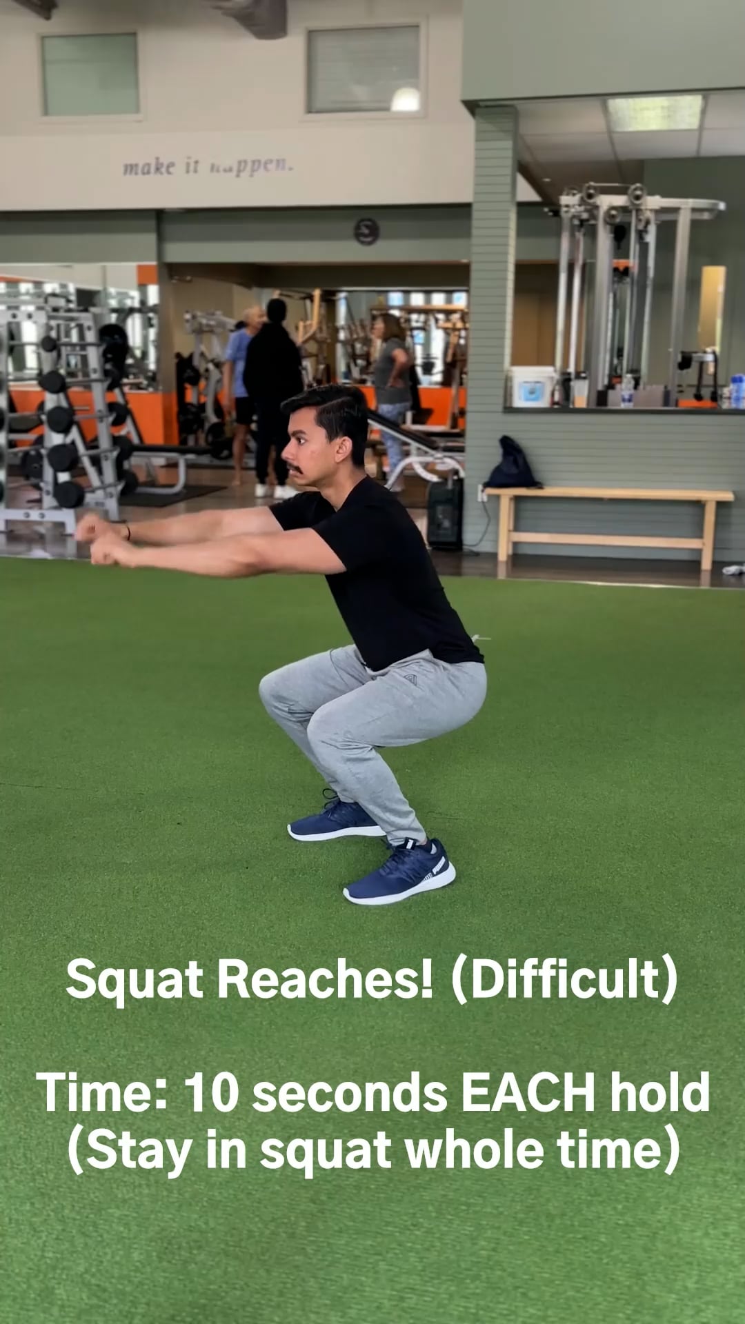 Squat Reaches