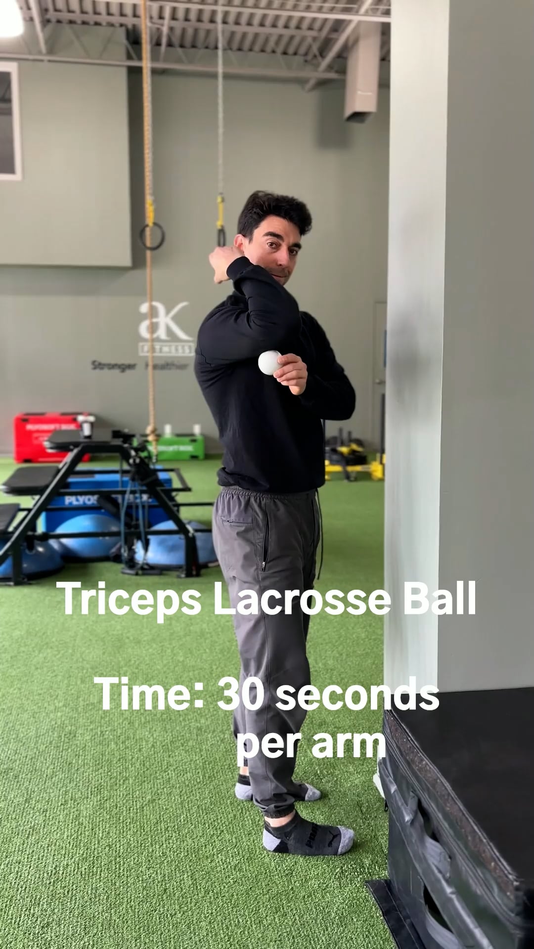 Triceps Lacrosse Ball