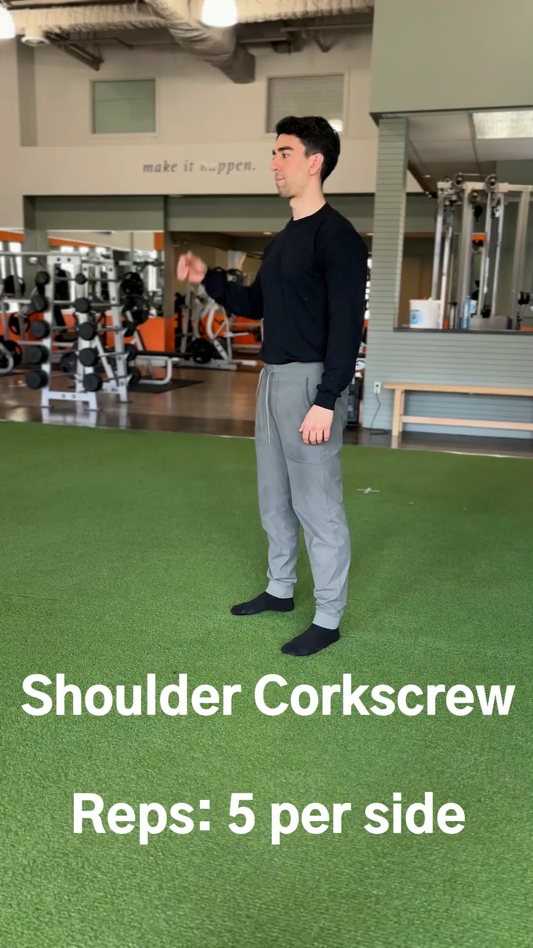 Shoulder Corkscrew