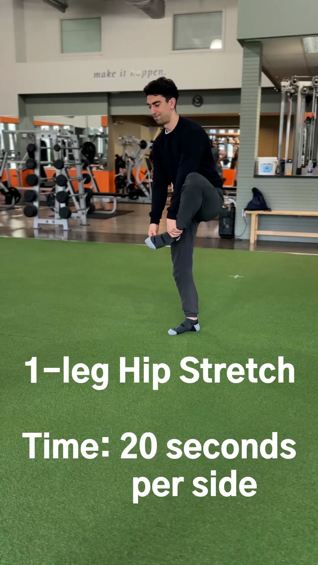 1-leg Hip Stretch