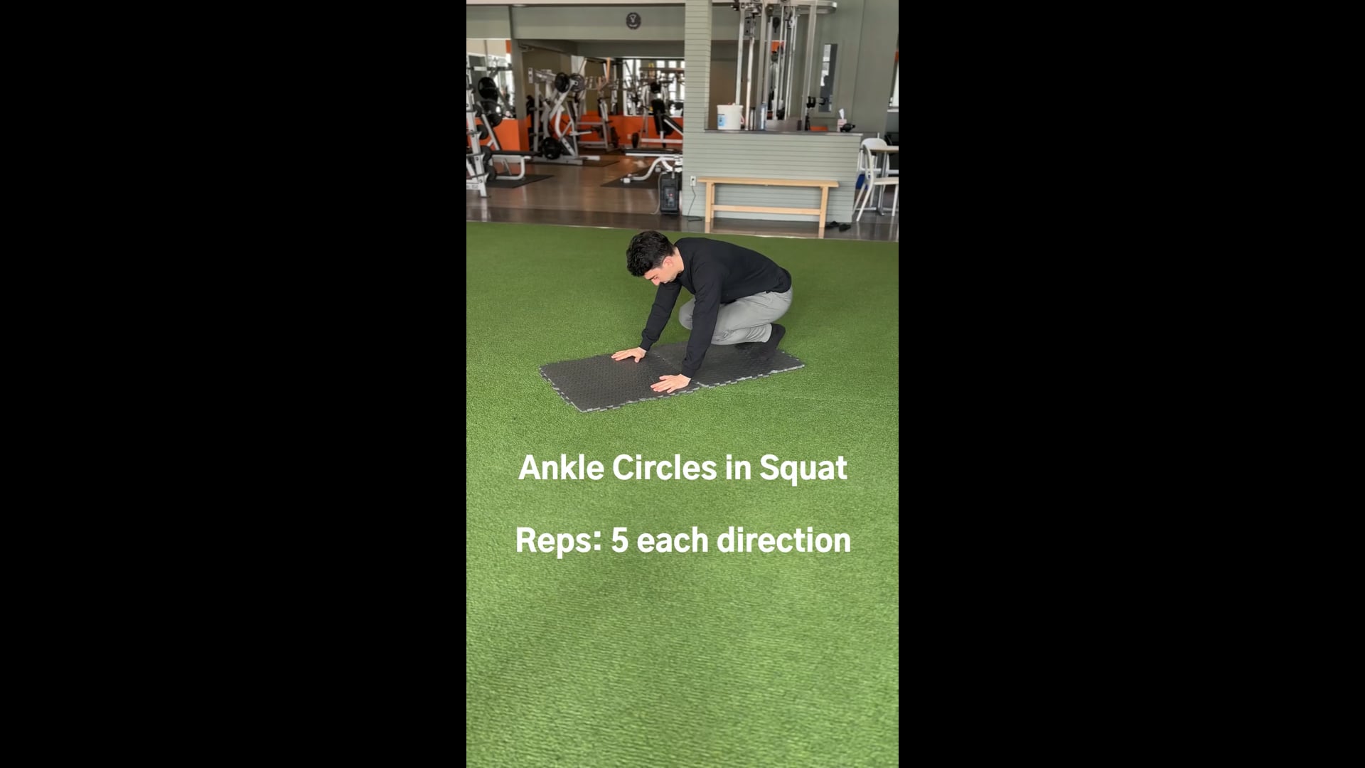 Ankle Circles In Squat