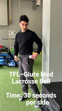 TFL-Glute Med Lacrosse Ball