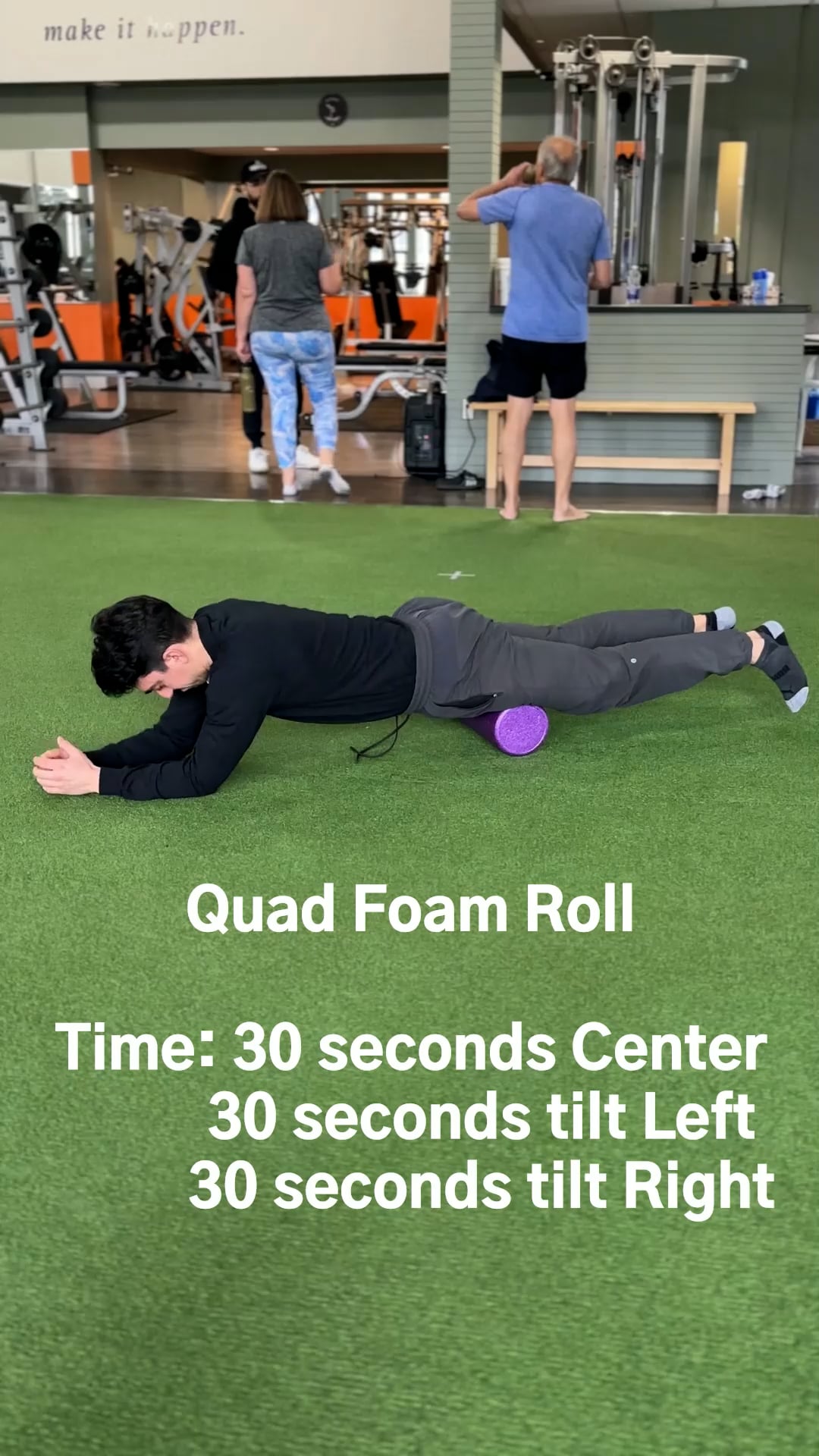Quadriceps Foam Roll