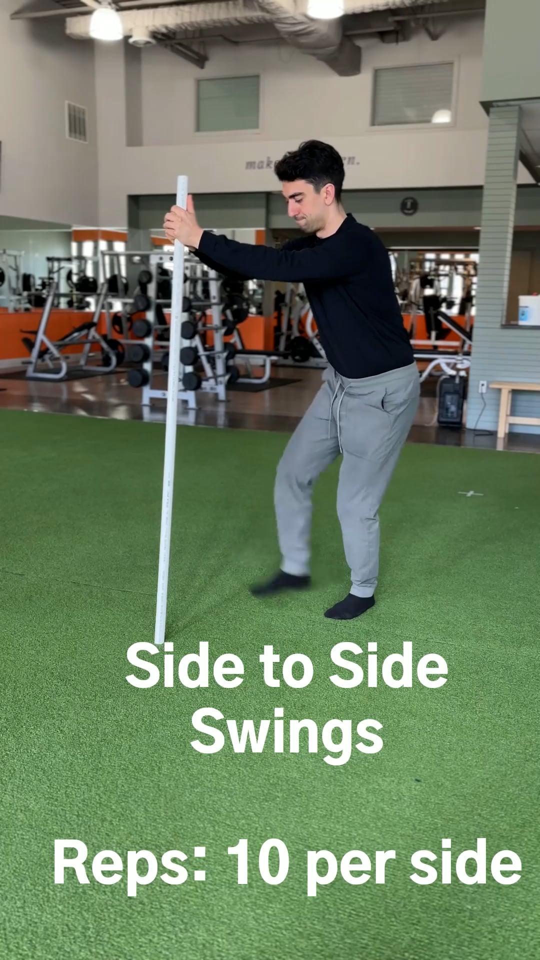 Side to Side Swings