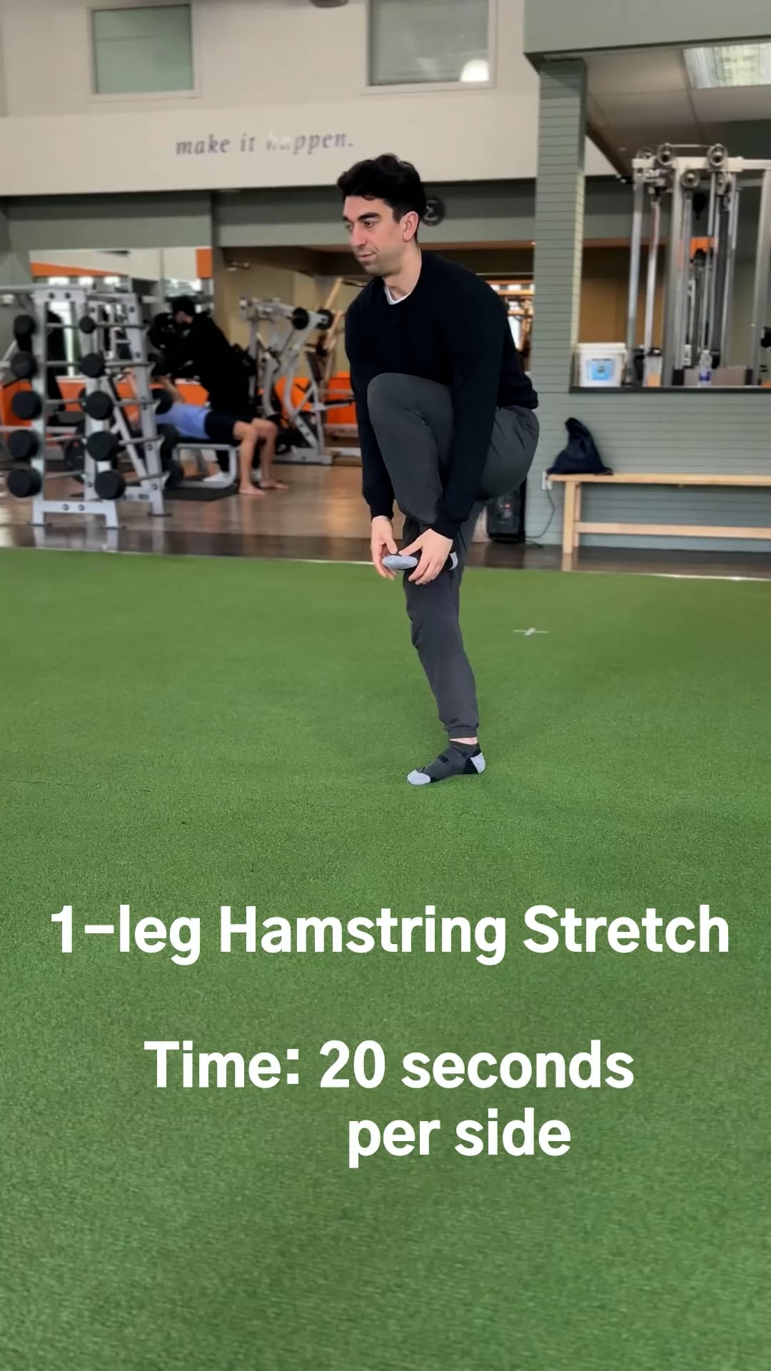 1-leg Hamstring Stretch