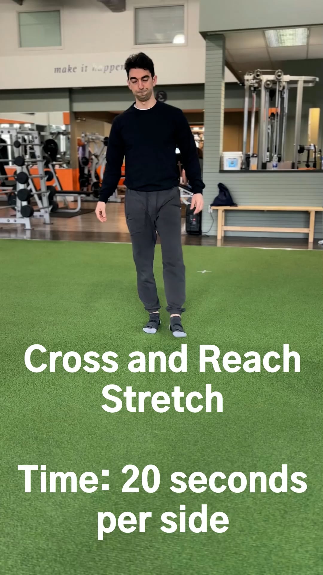 Cross and Reach Stretch