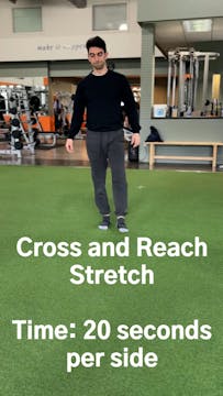 Cross and Reach Stretch