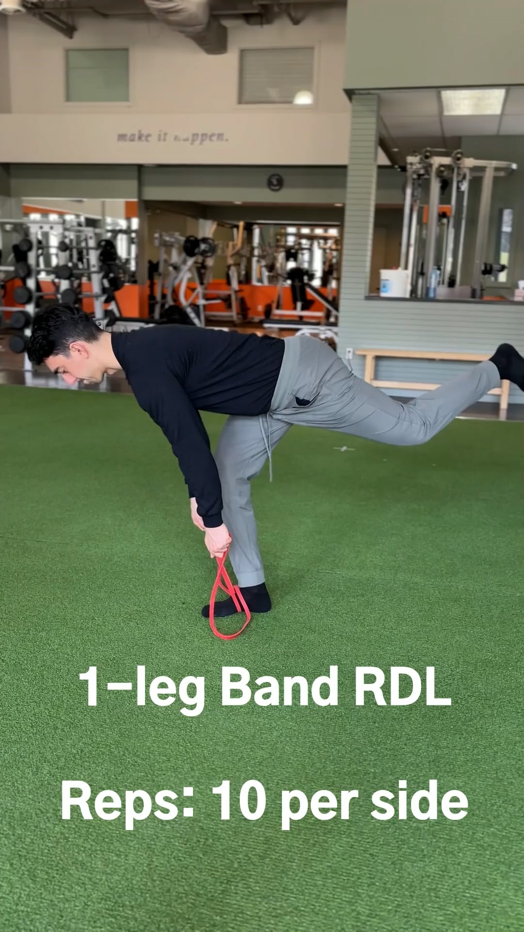 1-leg Band RDL