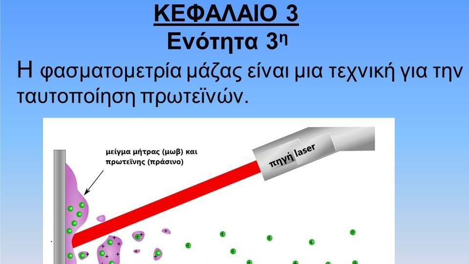 Unit 3.3 - Φασματομετρία μάζας