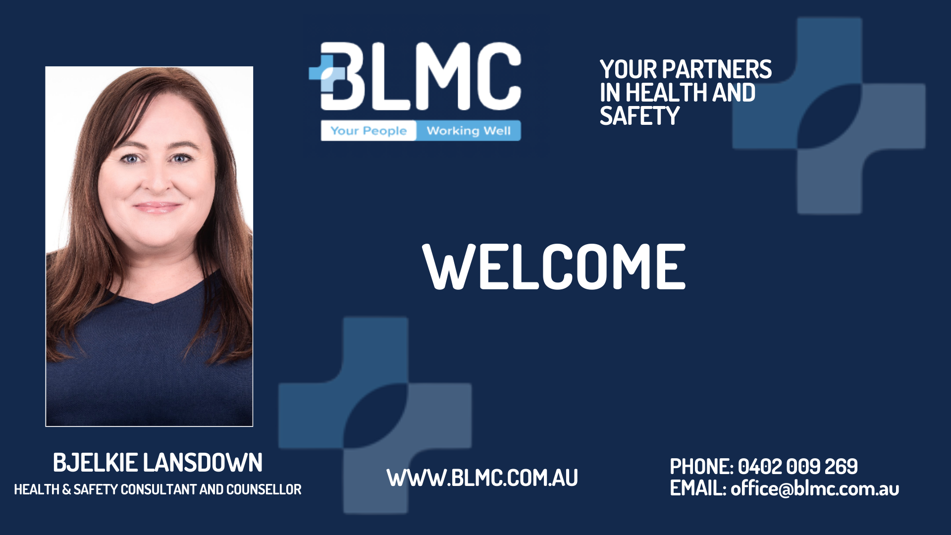 BLMC welcome 2025