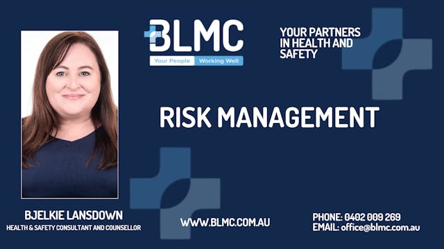 Risk Management 