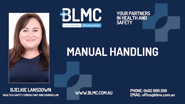 Manual Handling