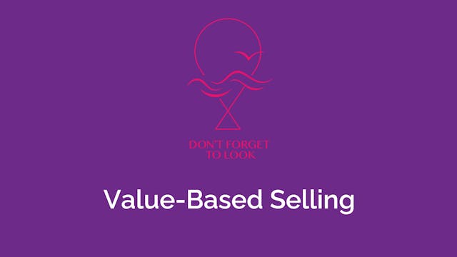 Value-Based Selling