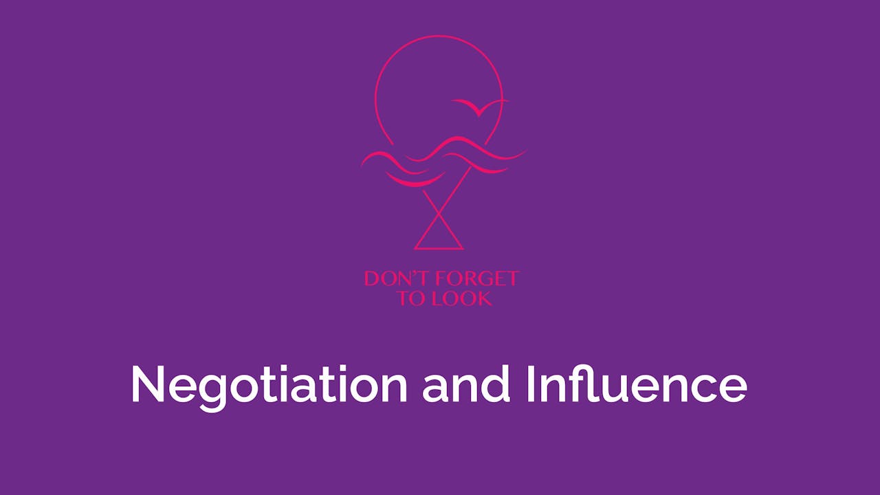 Negotiation and Influence