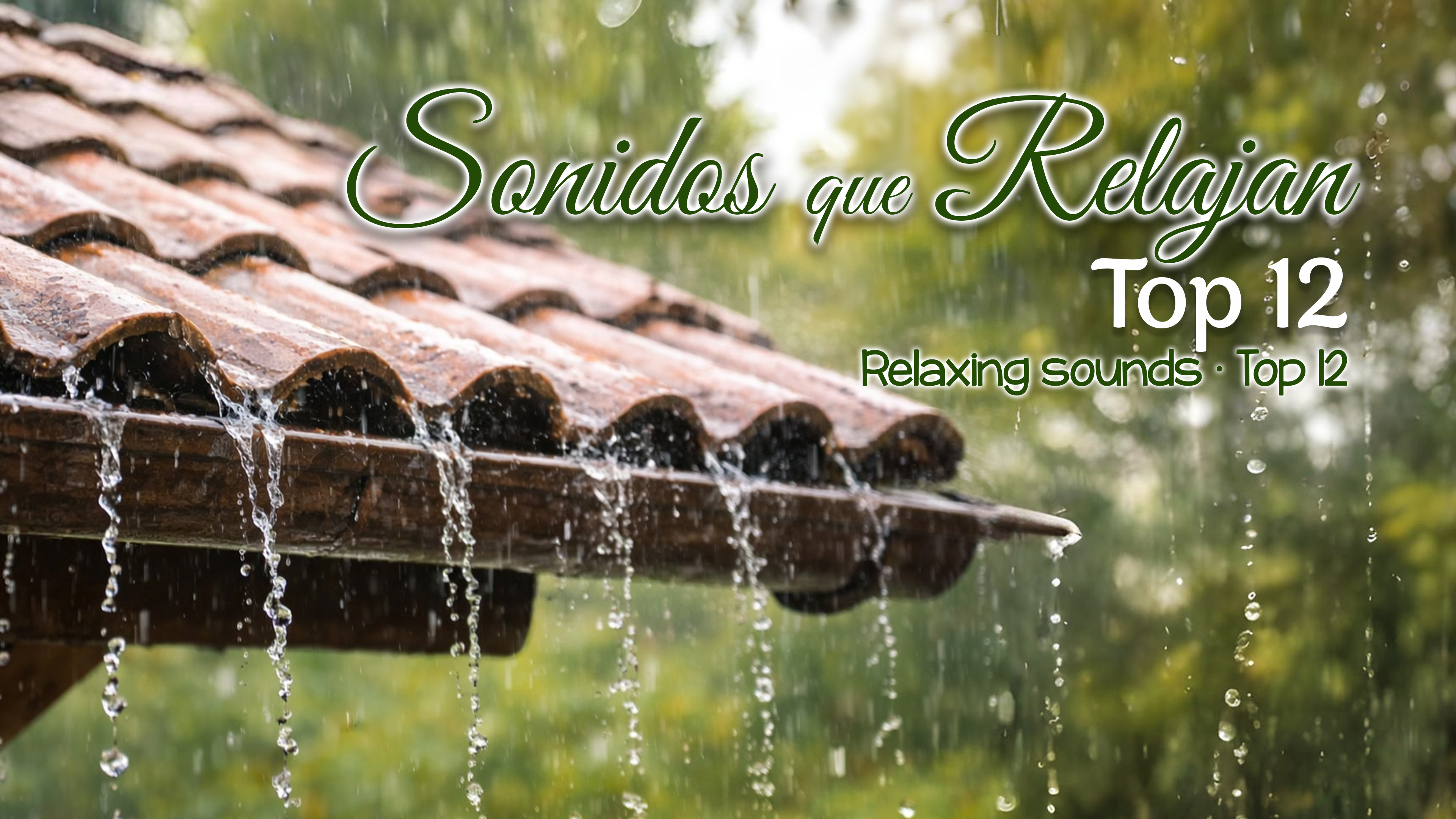 Relaxing sounds · Top 12