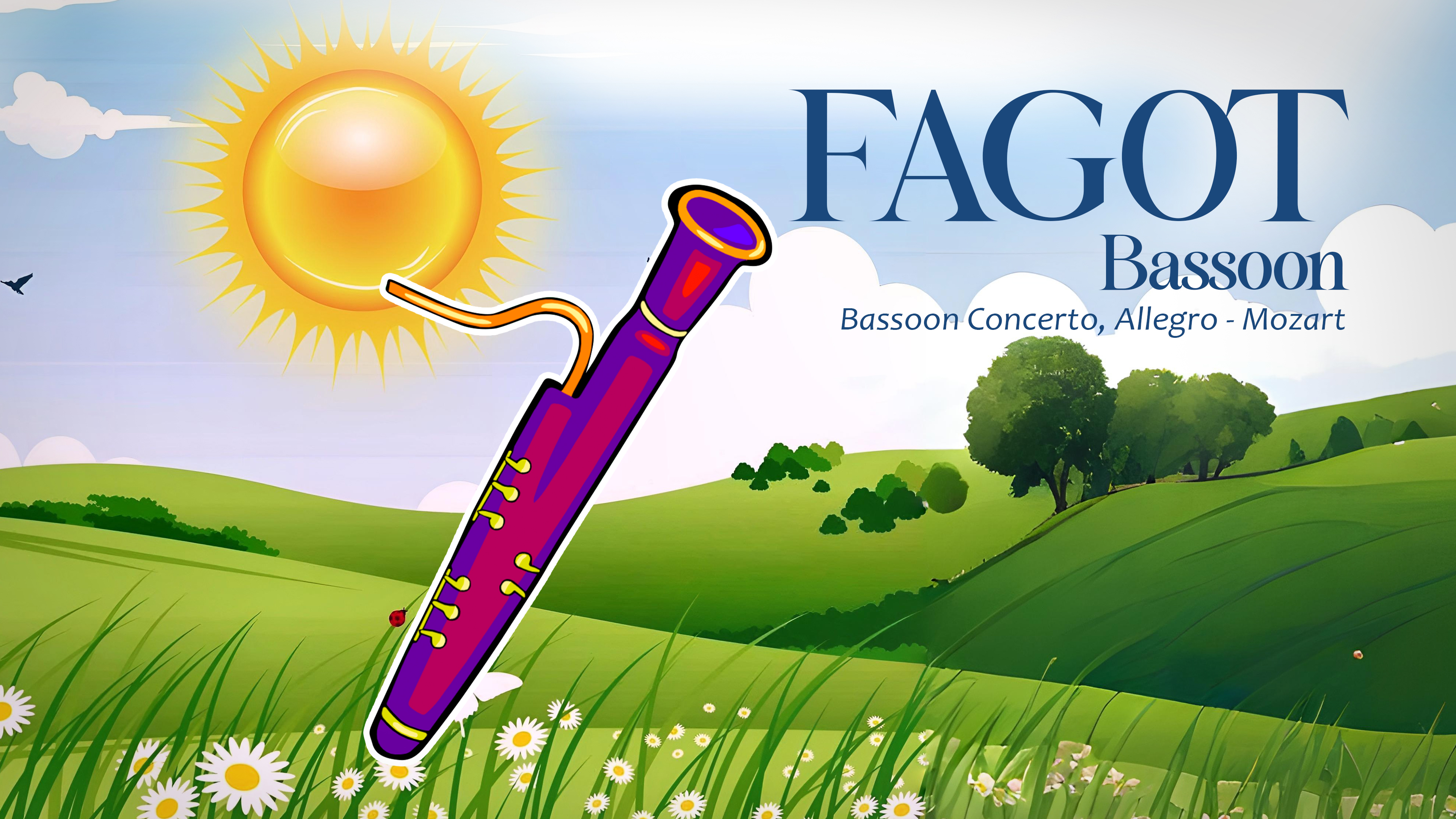 BASSOON - Bassoon Concerto, Allegro - Mozart