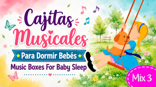 Music Boxes for Baby Sleep – Mix 3