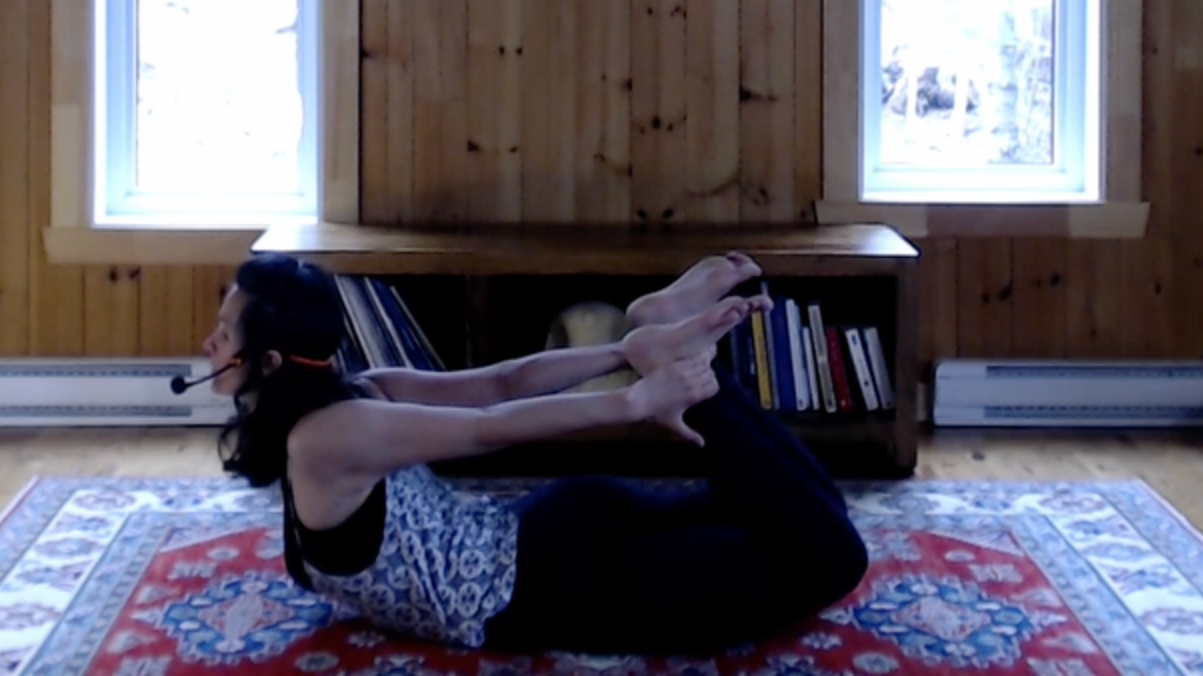 Postnatal | Mobilité des épaules vers Dhanurasana