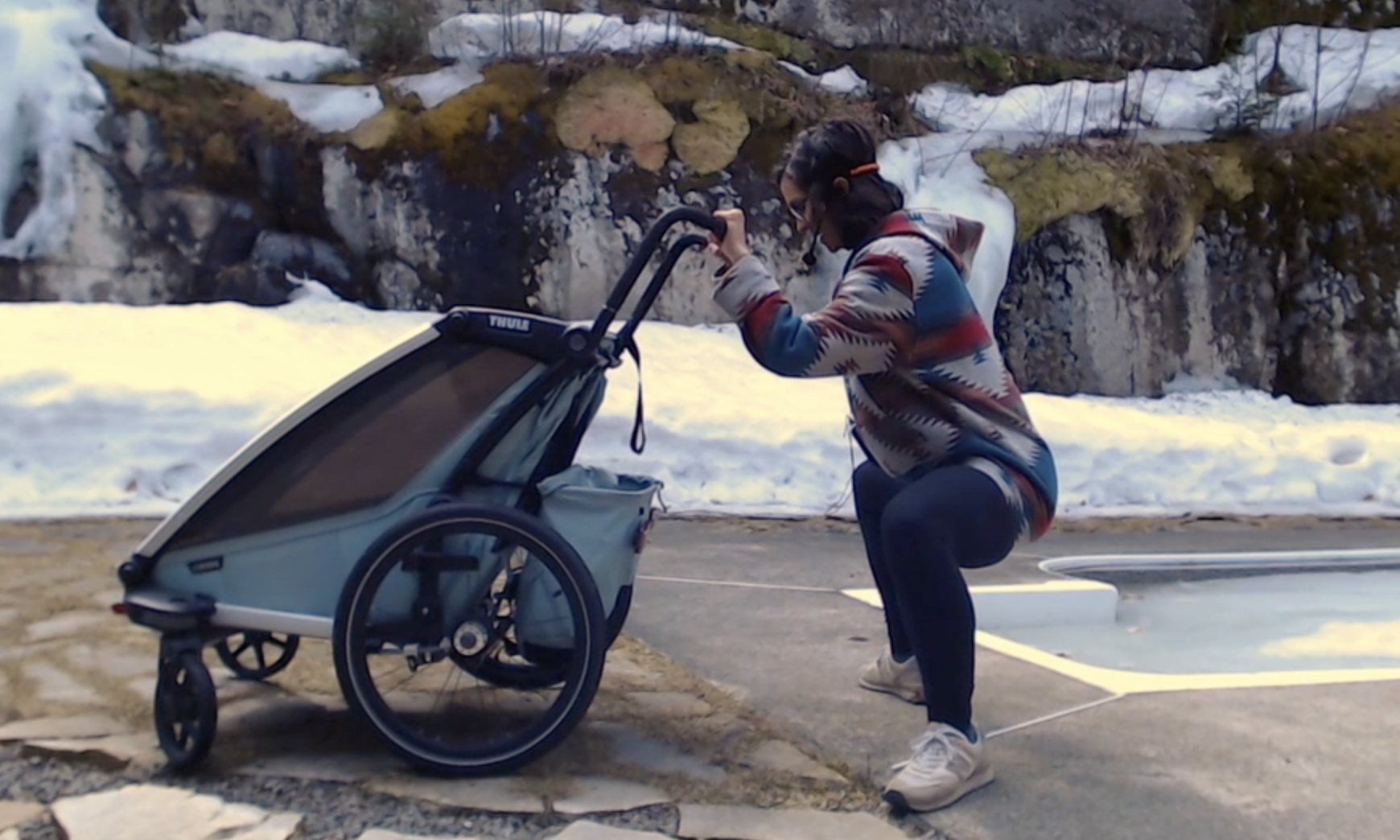 Postnatal | Entraînement avec poussette