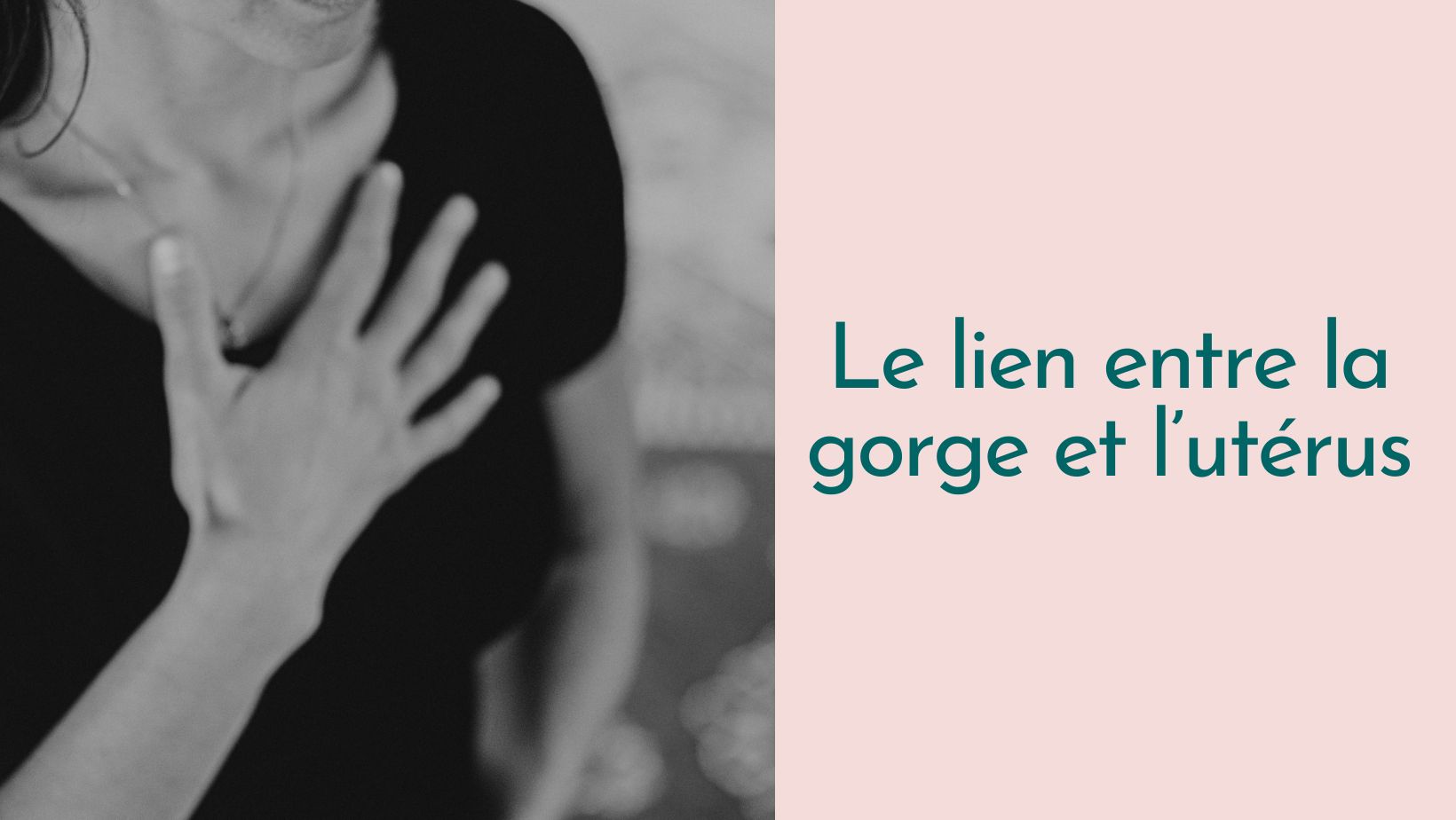 Capsule Doula | Lien gorge et utérus