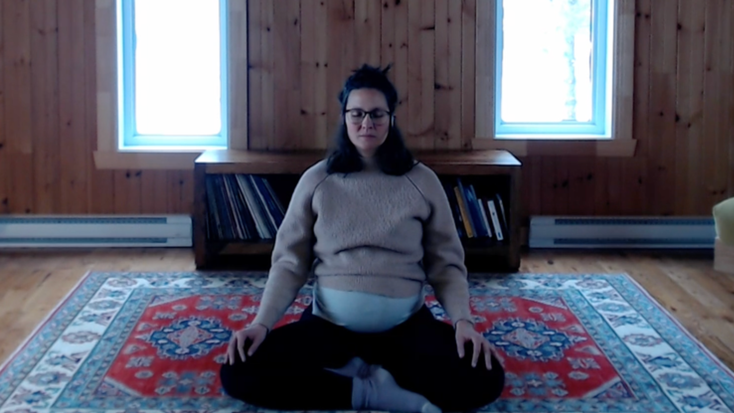 Méditation prénatale | L'accouchement comme un paysage