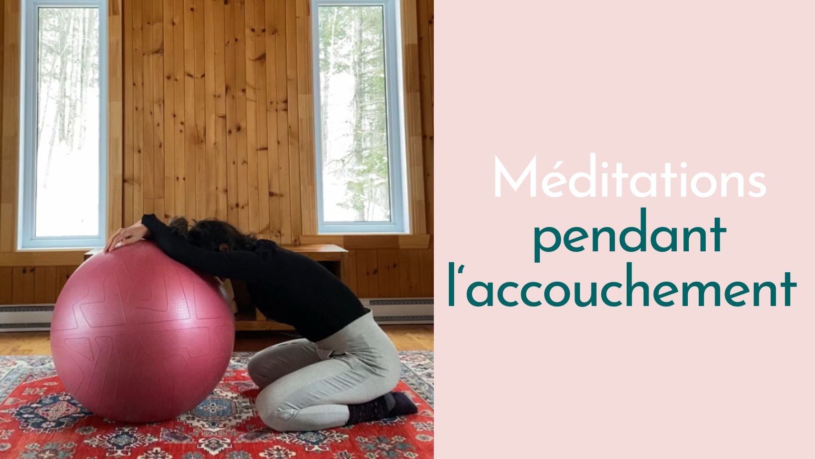 Méditations pendant l'accouchement