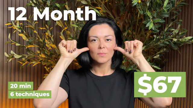 Relax your jaw - sculpt your face. ACCESS 1 year