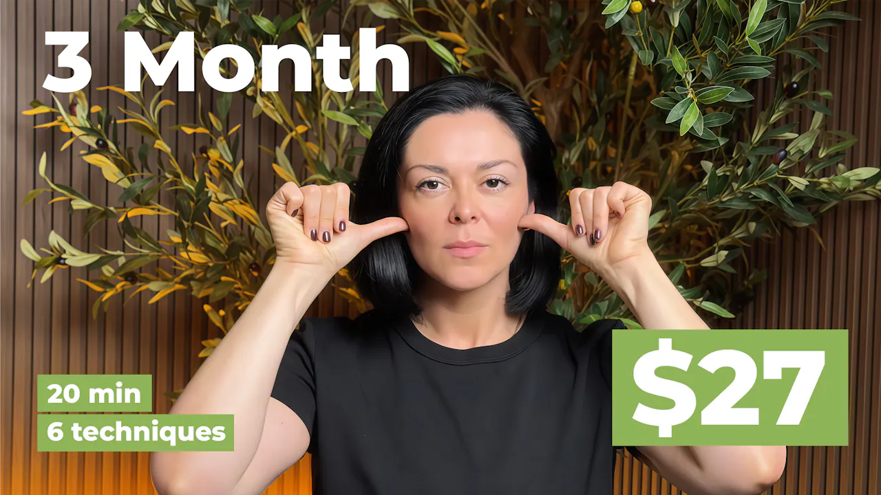 Relax your jaw - sculpt your face. ACCESS 3 month
