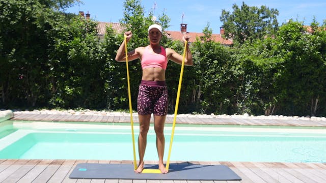 40:20 total body band circuit