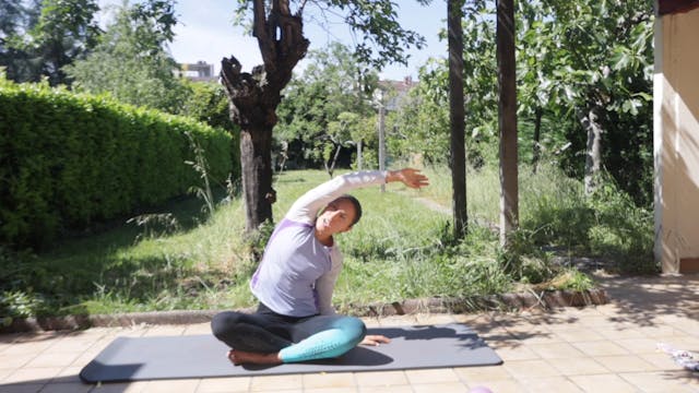 Upper body stretch