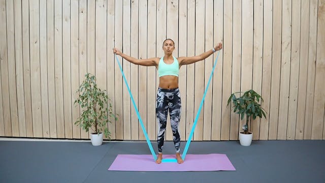 Upper Body Band Workout (All levels)