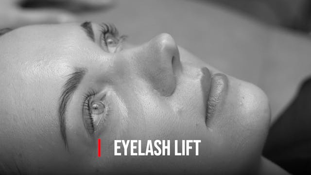 Video 4. Model 2 Eyelash Lift