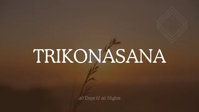 Trikonasana