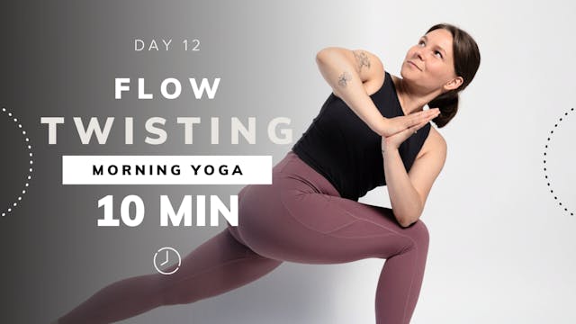 Day 12: Twisting Flow - Revitalize Your Core