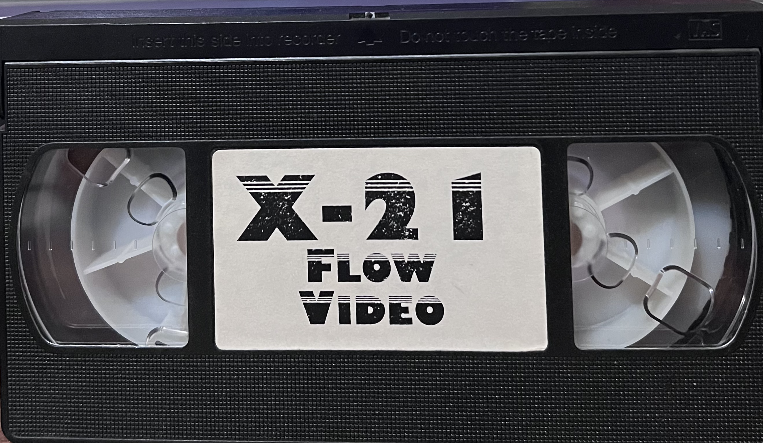 X-21 Video #1 Flow video