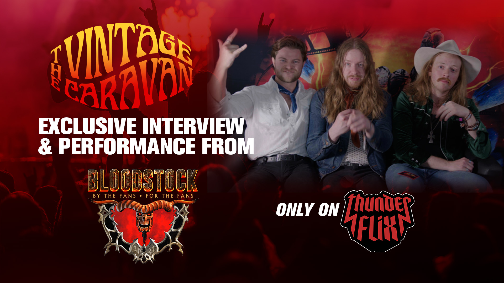 The Vintage Caravan At Bloodstock 2024